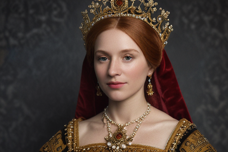 Realistic And Powerful Photo Of Queen Catherine Parr In Real Life
