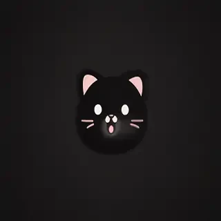 cute black iphone wallpaper