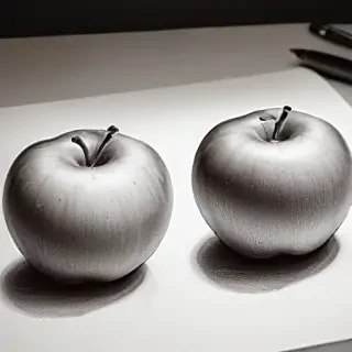 drawings of apples