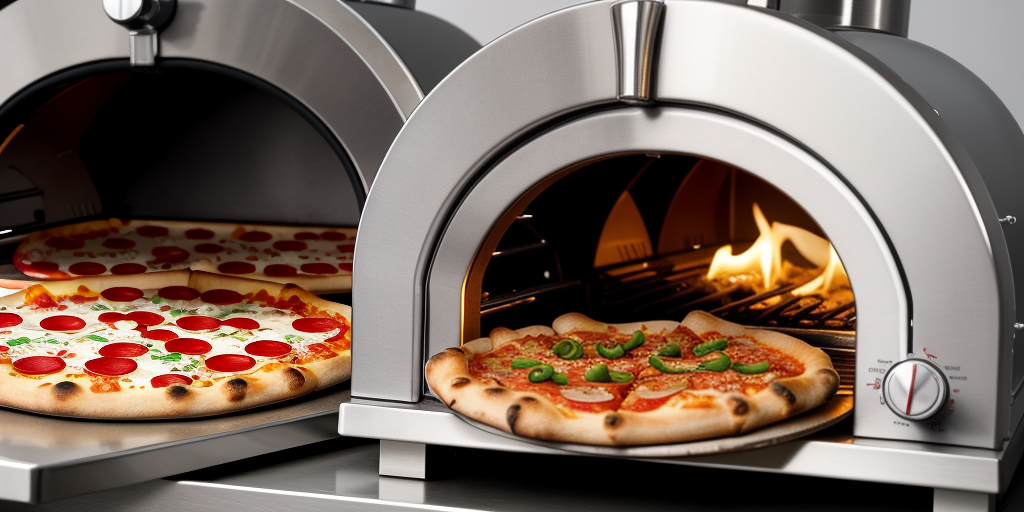 how hot are pizza ovens
