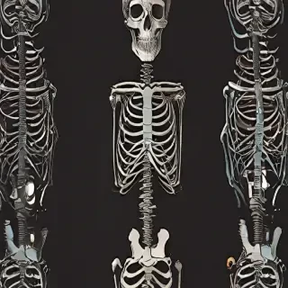 skeleton wallpaper
