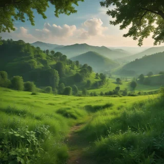 green bg plain