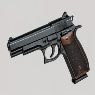 gun no background