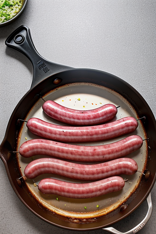 how to cook brats in a pan with water