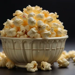 transparent popcorn