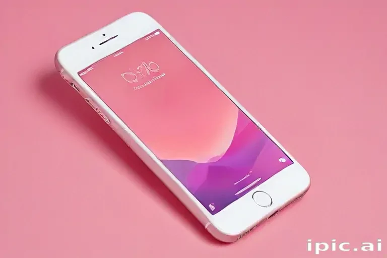 iphone pink background