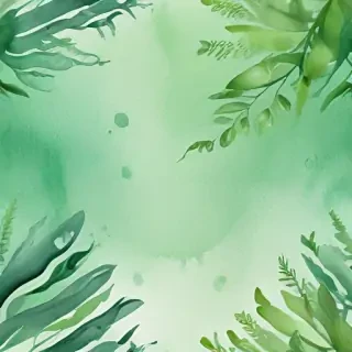 watercolor green background
