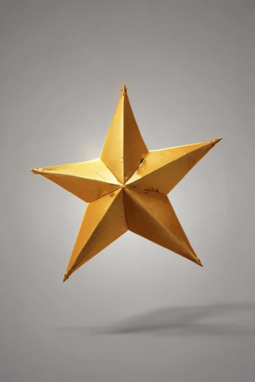golden star png