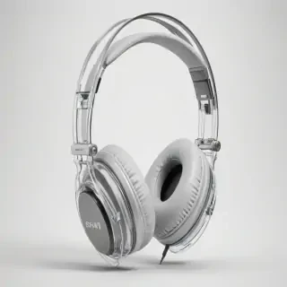 transparent headphones png