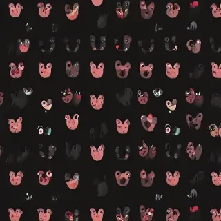 cute black iphone wallpaper
