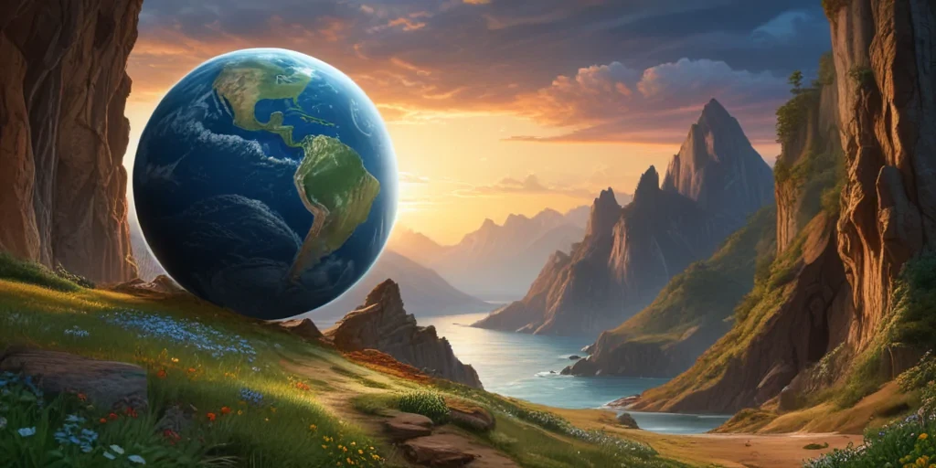 earth cartoon photo