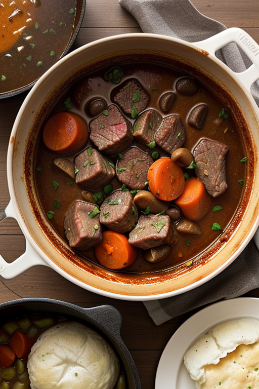 difference between beef stew and pot roast