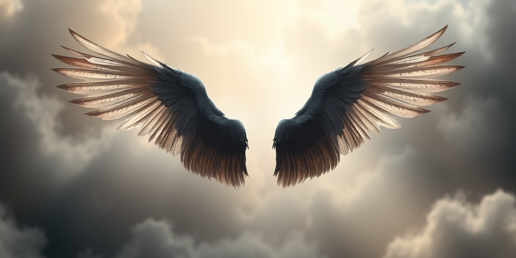 wings with background