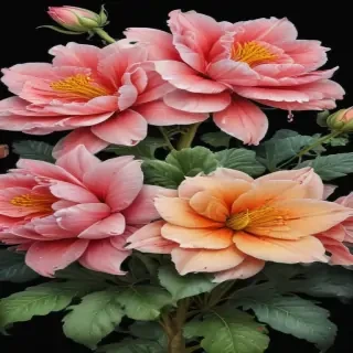 flower color drawings
