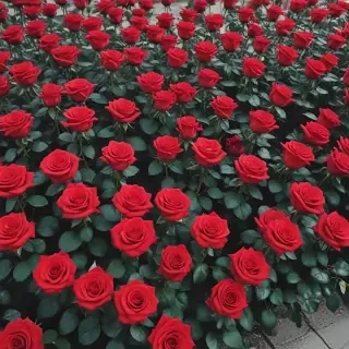 red roses aesthetic