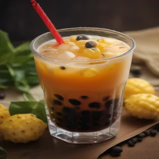 boba tea background