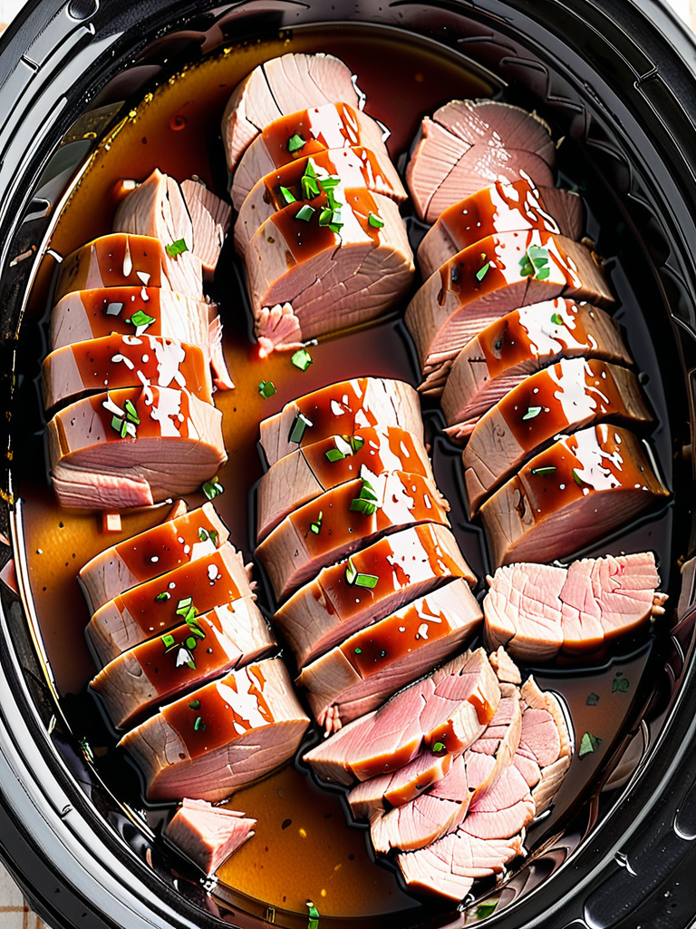 crock pot pork tenderloin frozen