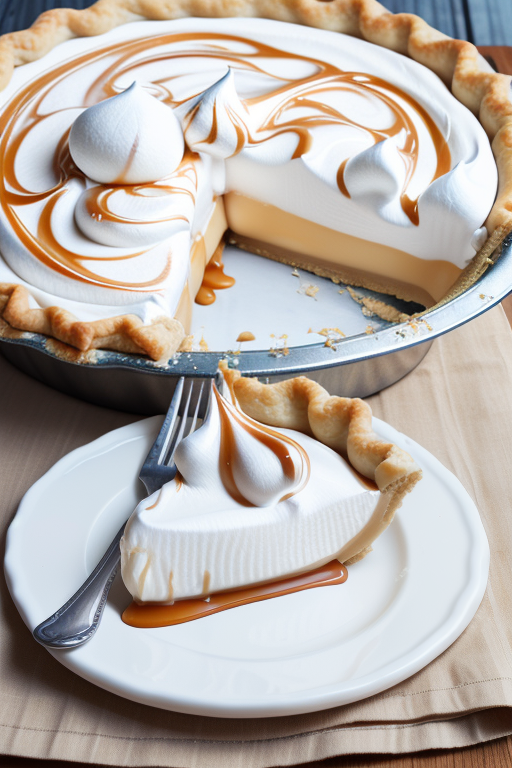 caramel cream pie recipe with marshmallow fluff