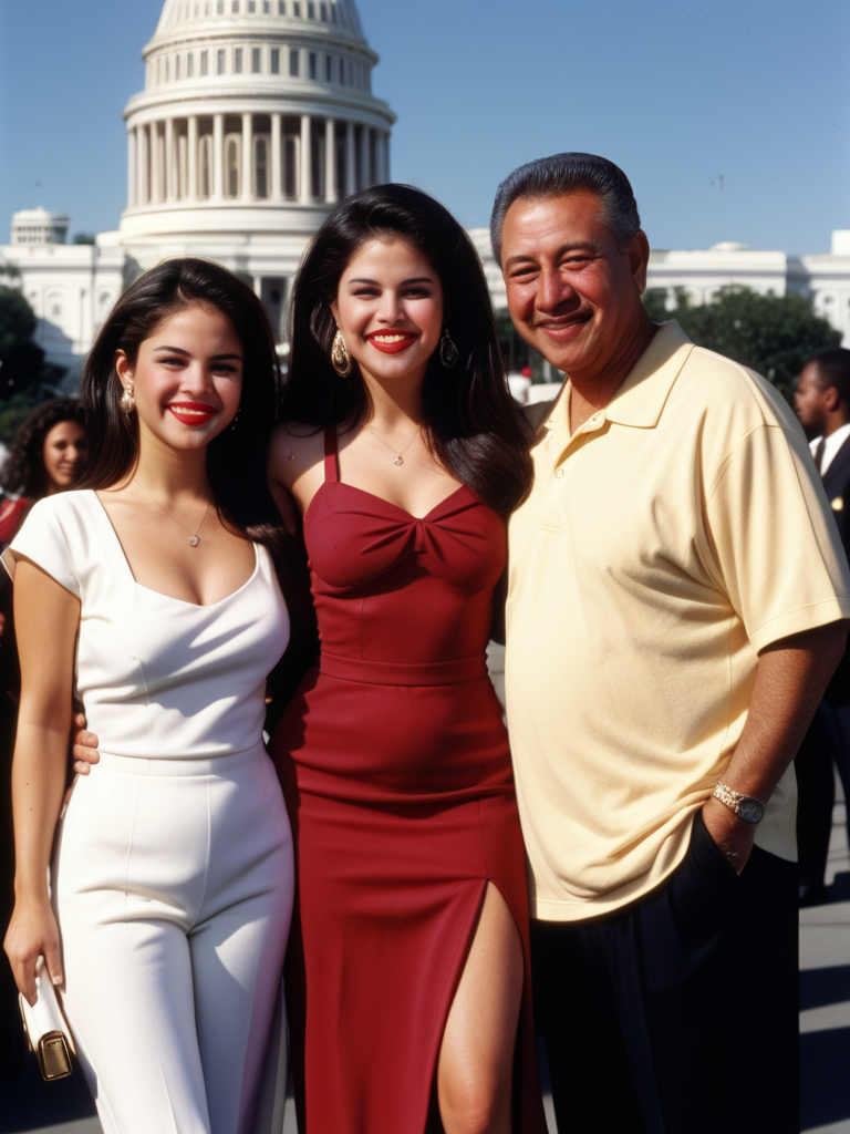 selena's parents net worth