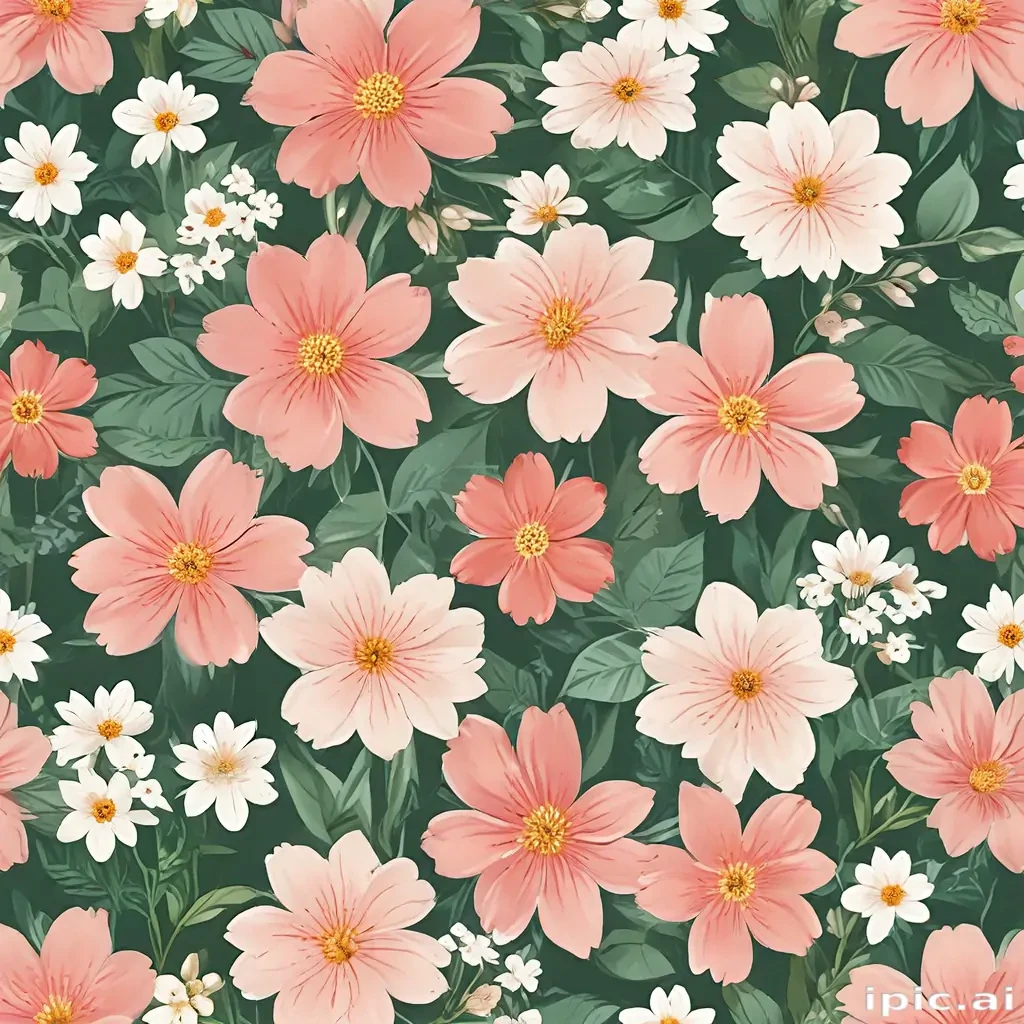 simple flower background