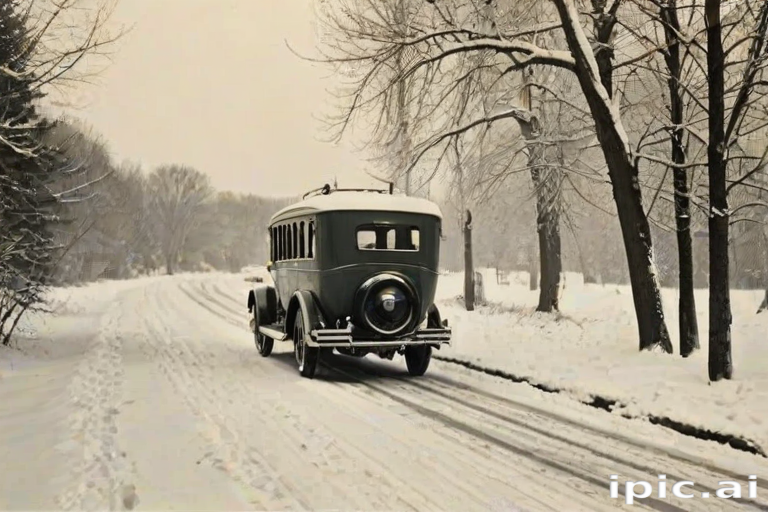 vintage winter pictures