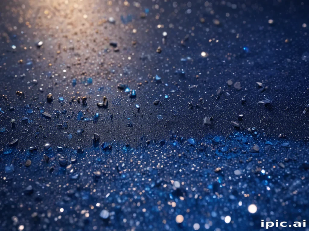 blue glitter background