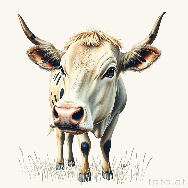 aesthetic cow print
