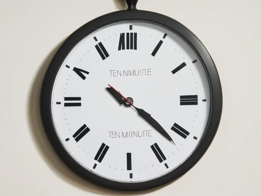 ten minute timer