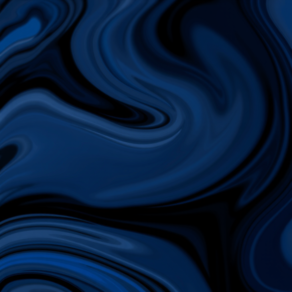 create an abstract image featuring swirling patterns of blue, gray, and black with smooth gradients and sharp contrasts, captured with a DSLR camera using a 50mm lens at f/1.8, ISO 100, 1/200 sec, with a shallow depth of field and soft bokeh effect.
