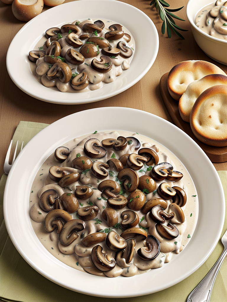 olive garden creamy mushroom sauce