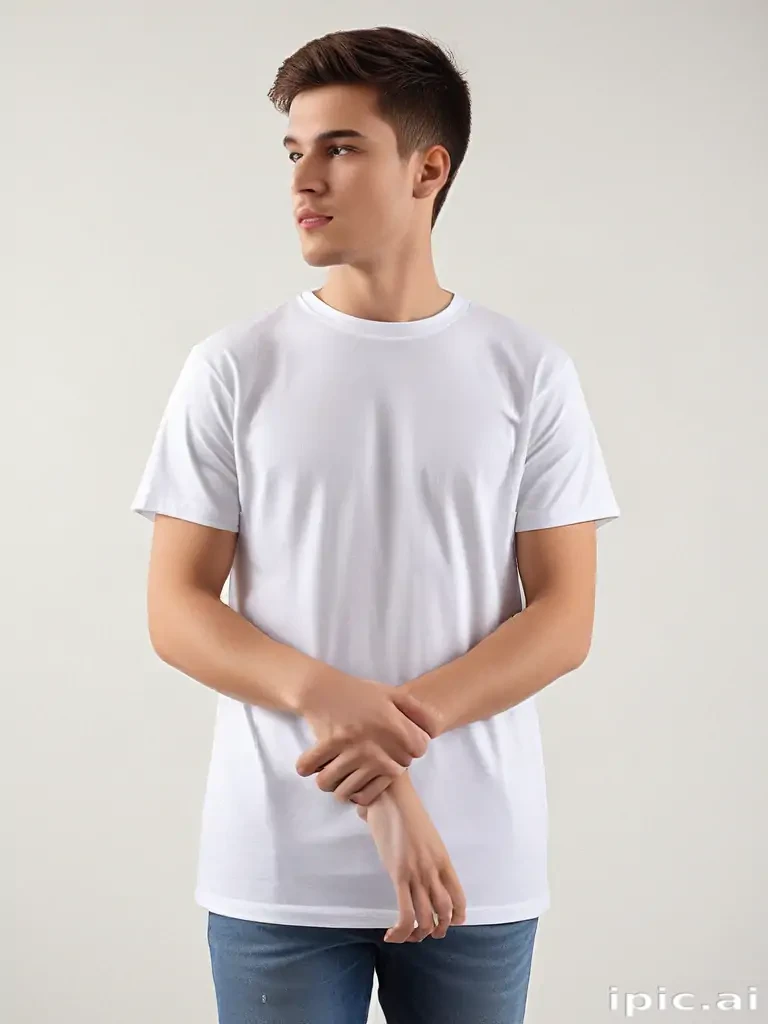 white tee shirt png