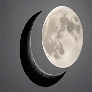 crescent moon transparent background