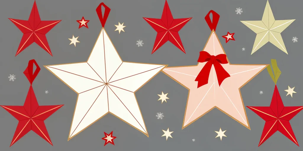 christmas star clipart free