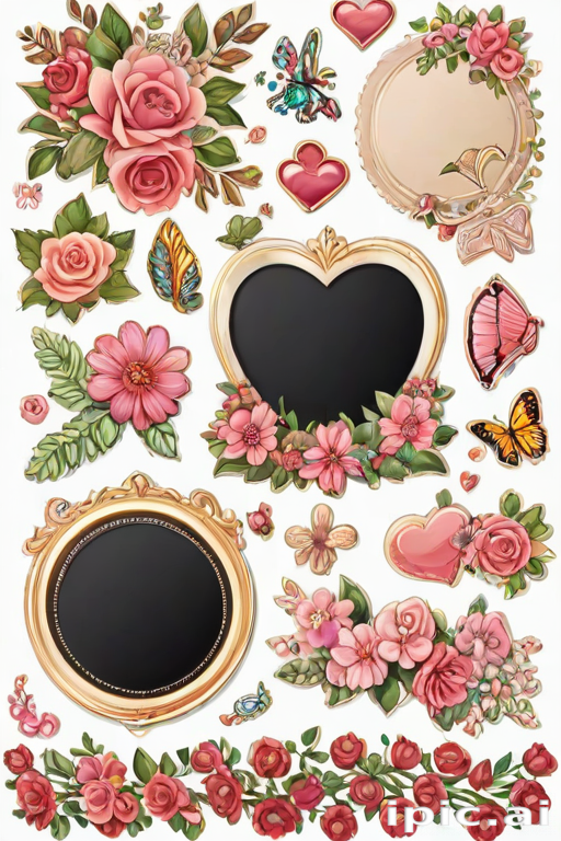 scrapbook stickers png