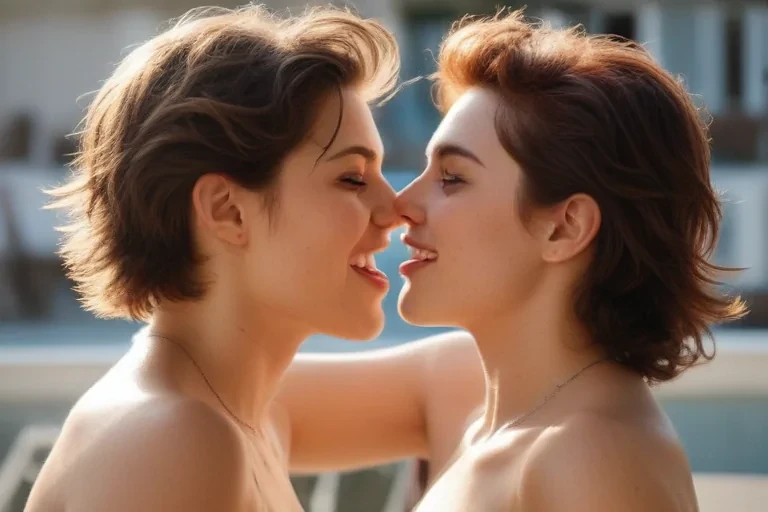 lesbians having fun