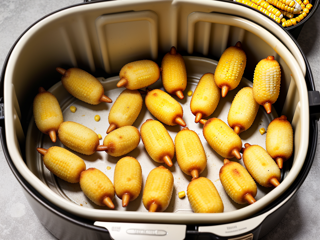 how to cook mini corn dogs in air fryer
