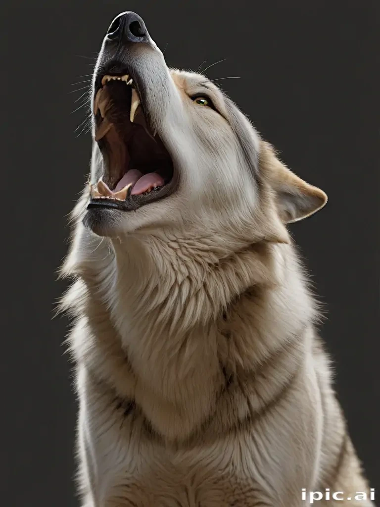 wolf howl png