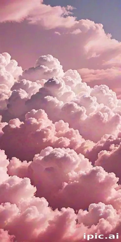 pink cloud background