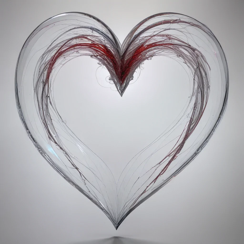 heart outline transparent