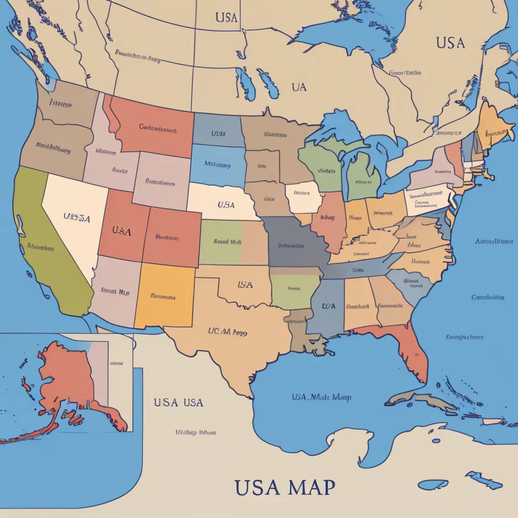usa map