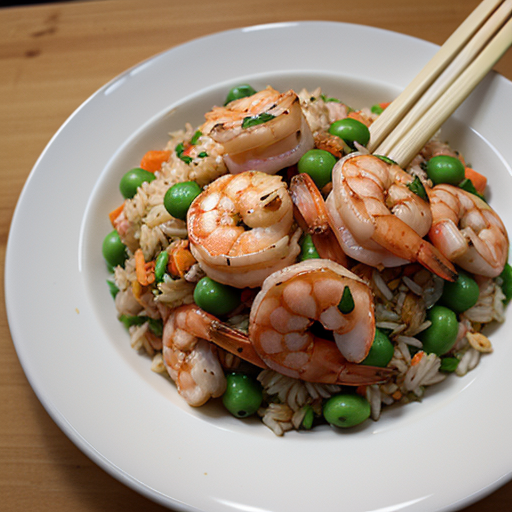 shrimp and chicken fried rice