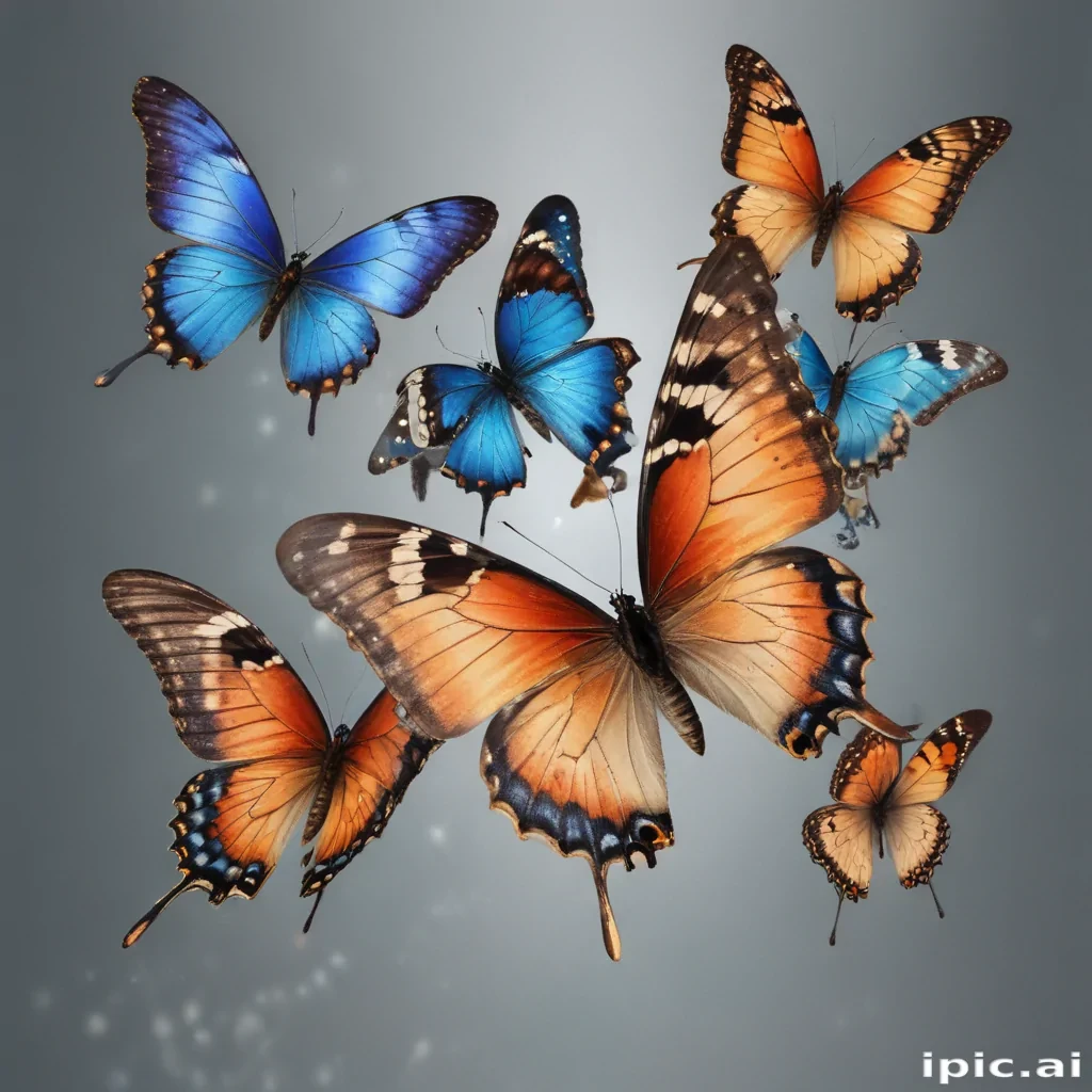 butterflies png transparent