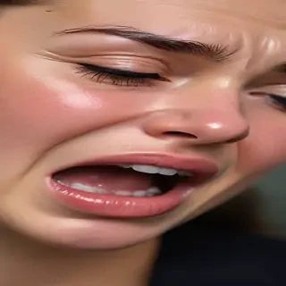 picture of someone crying