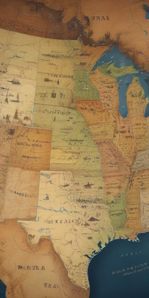usa map states