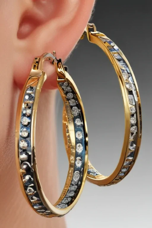hoop earrings png