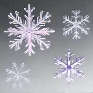 transparent snowflakes png