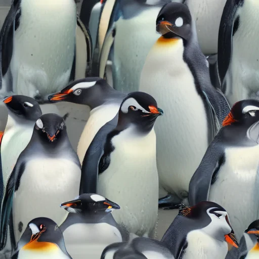 penguins background