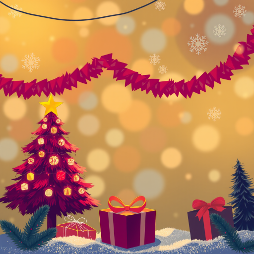 christmas party background