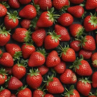 strawberry background aesthetic
