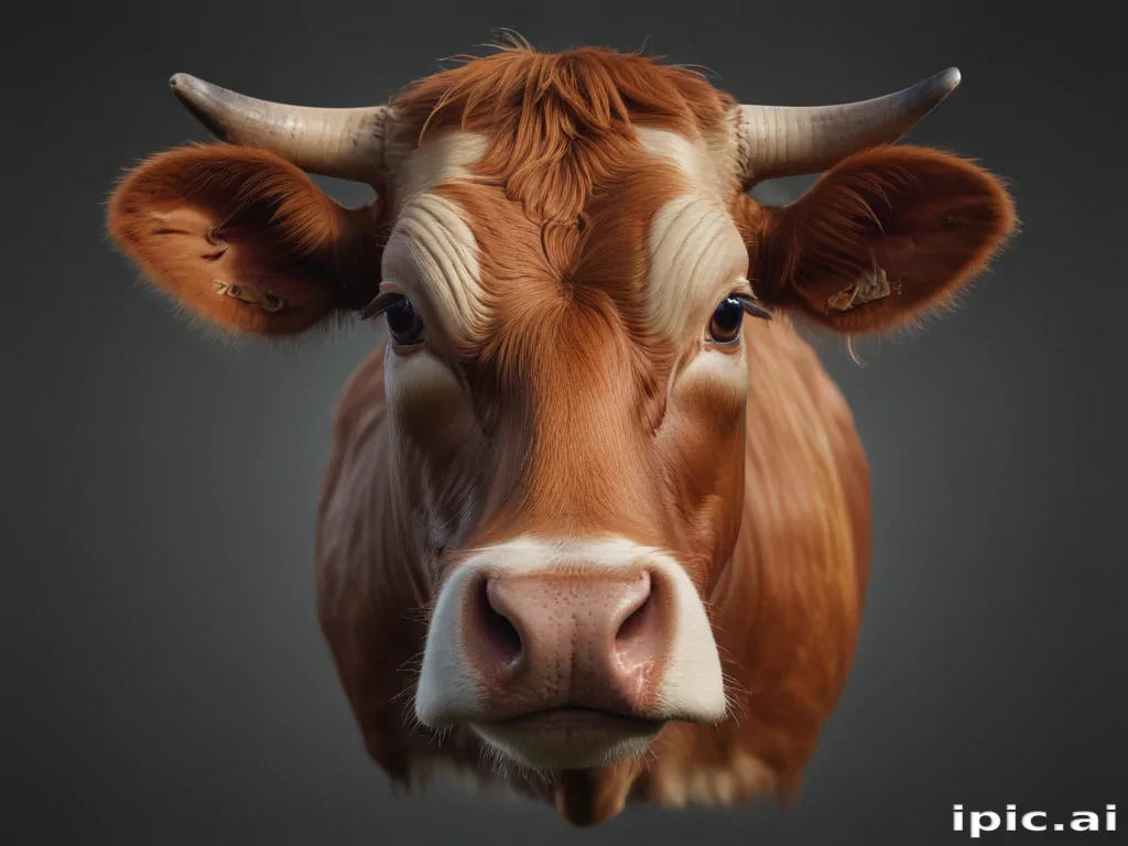 cow head png